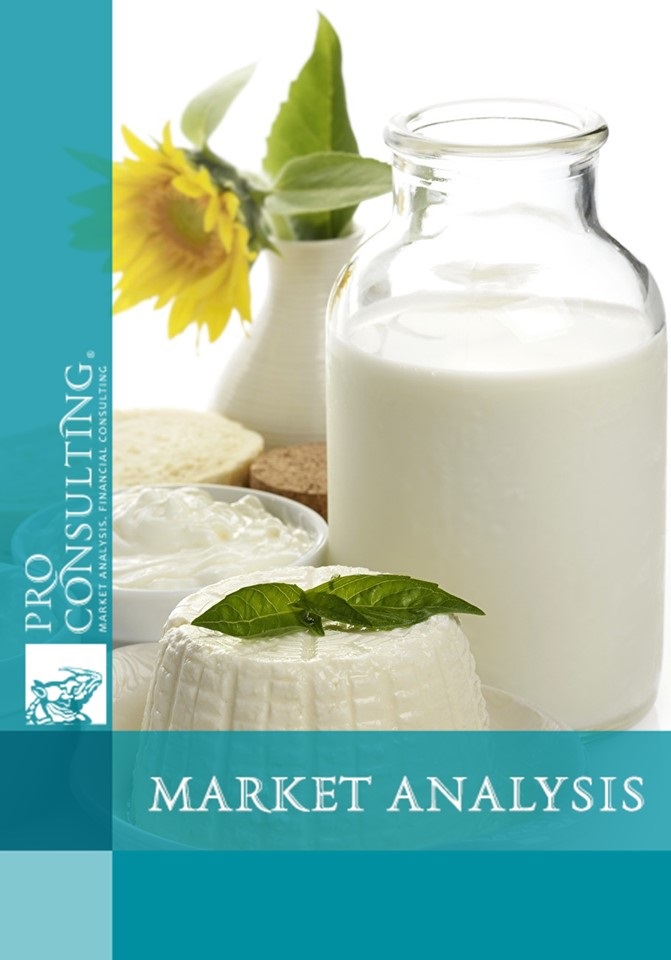 Market research of dairy products in Ukraine. 2009